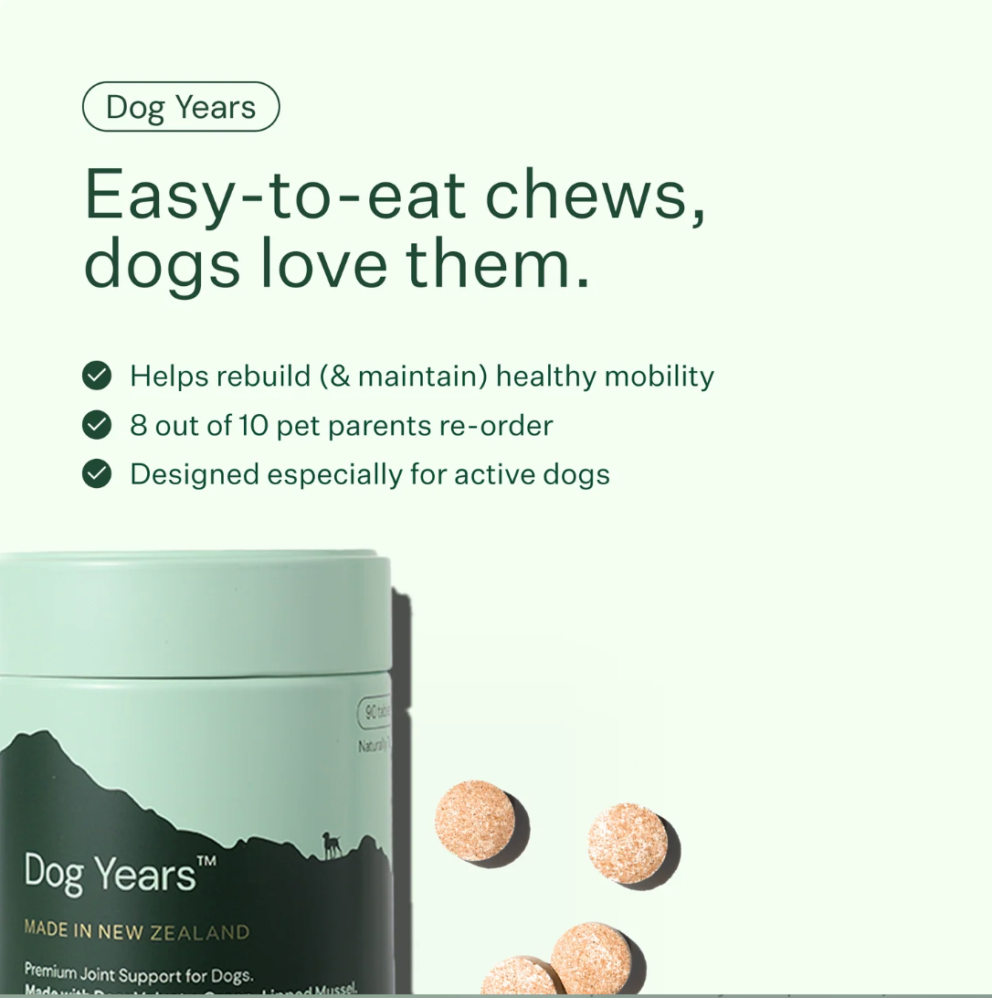 Dog Years - Natural Joint + Mobility Supplement for Dogs