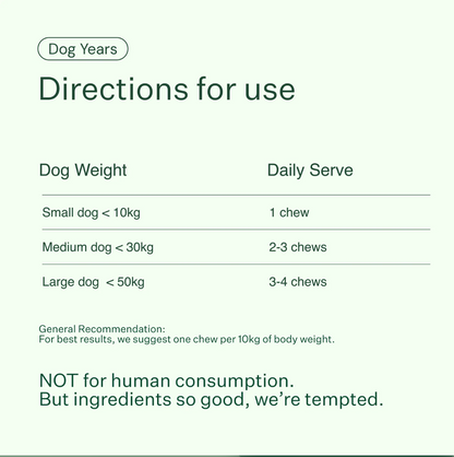 Dog Years - Natural Joint + Mobility Supplement for Dogs