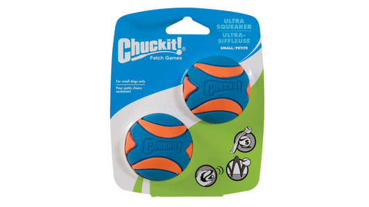 Chuckit! Ultra Squeaker Ball-Toy-Brooklands-Small (2 pack)-Shine Pets