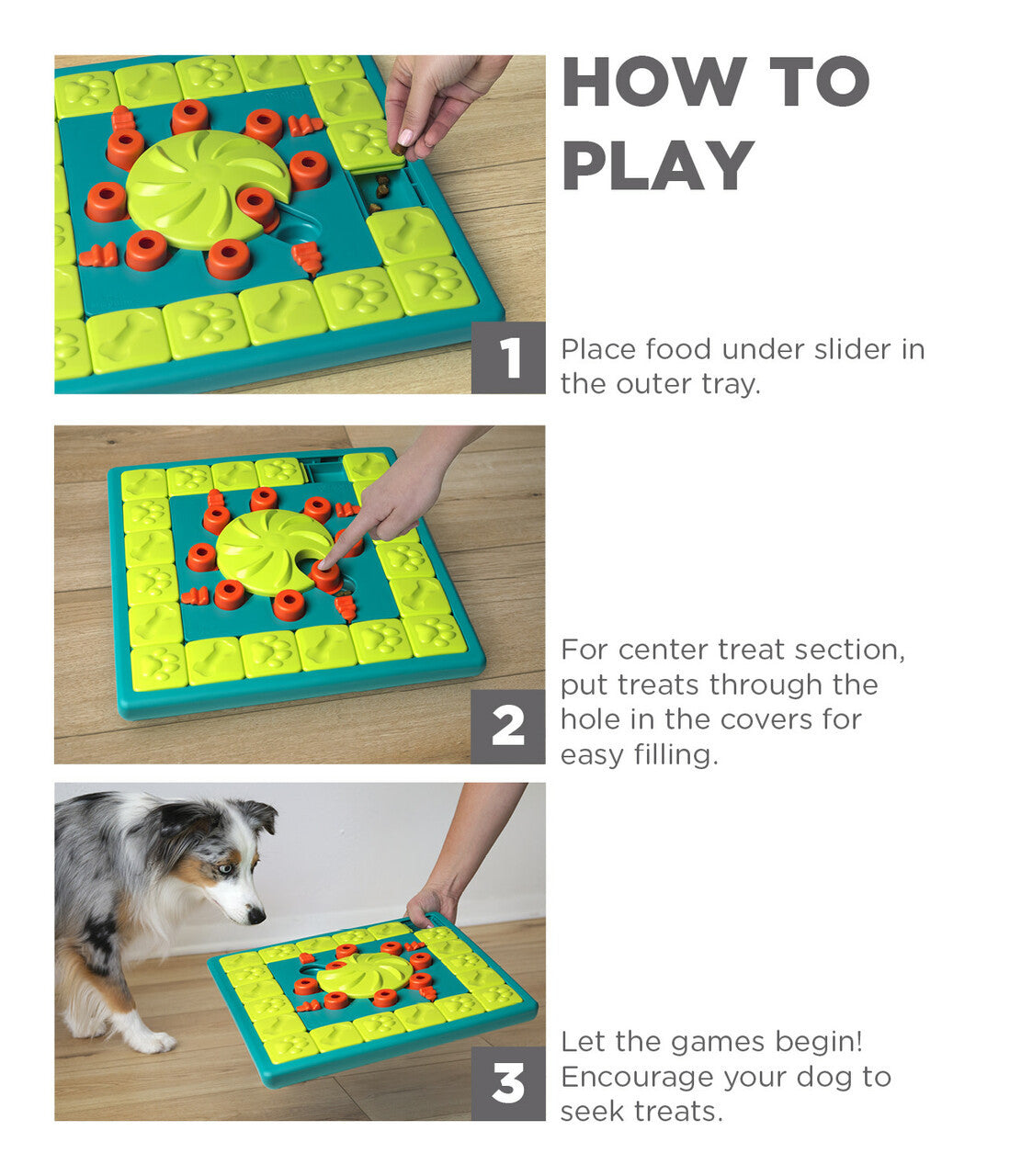 MultiPuzzle Interactive Game Food Puzzle - Outward Hound