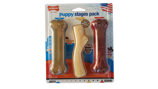 Nylabone Puppy Stages Triple Pack