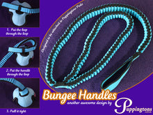 Bungee Handle for use with Puppingtons Pods or toys-Interactive Toy-Puppingtons-35cm-Blue-Shine Pets