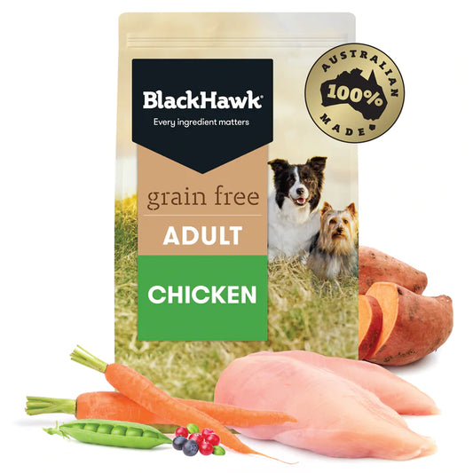 Black Hawk Adult Dog Food - Grain Free Chicken