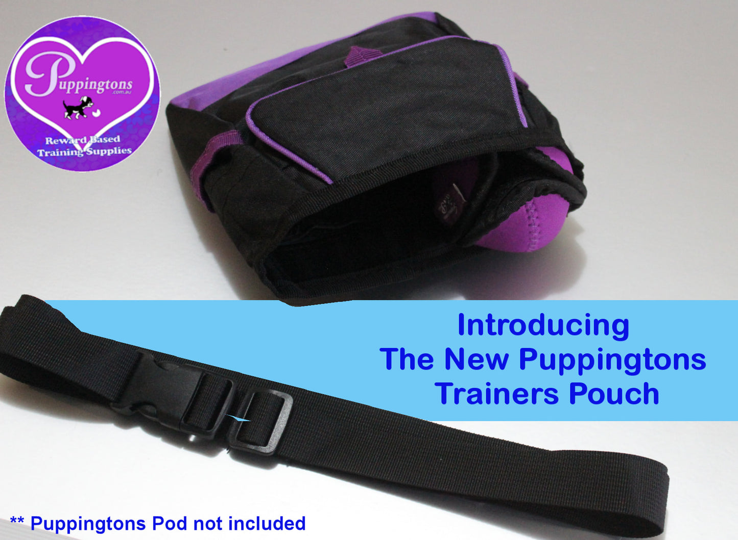 Dog Treat Pouch - Puppingtons Trainers Pouch