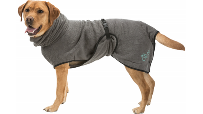 Bathrobe for dogs - Grey