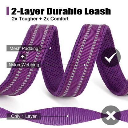 Reflective Dog Leash - True Love