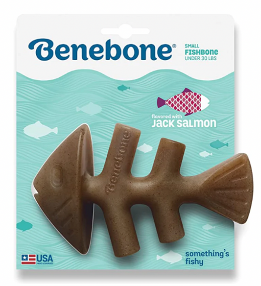 Benebone Fishbone-Liberty Pet Products-Small (up to 13kg)-Shine Pets