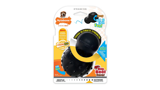 Nylabone Strong Max Chew Stuffable Cone-Chew-Brooklands-Wolf (up to 16kg)-Shine Pets