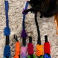 Fluffy ball tug attachments (for bungee handles)