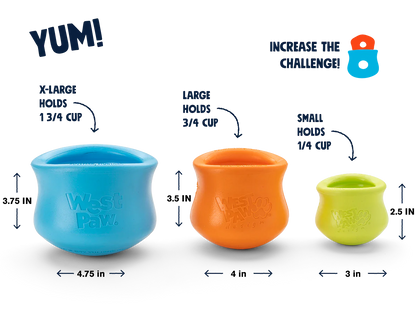 West Paw TOPPL Treat & Puzzle Toy